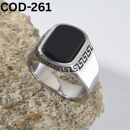 অরজিনাল আকিক পাথর হাতের আংটি-COD-261